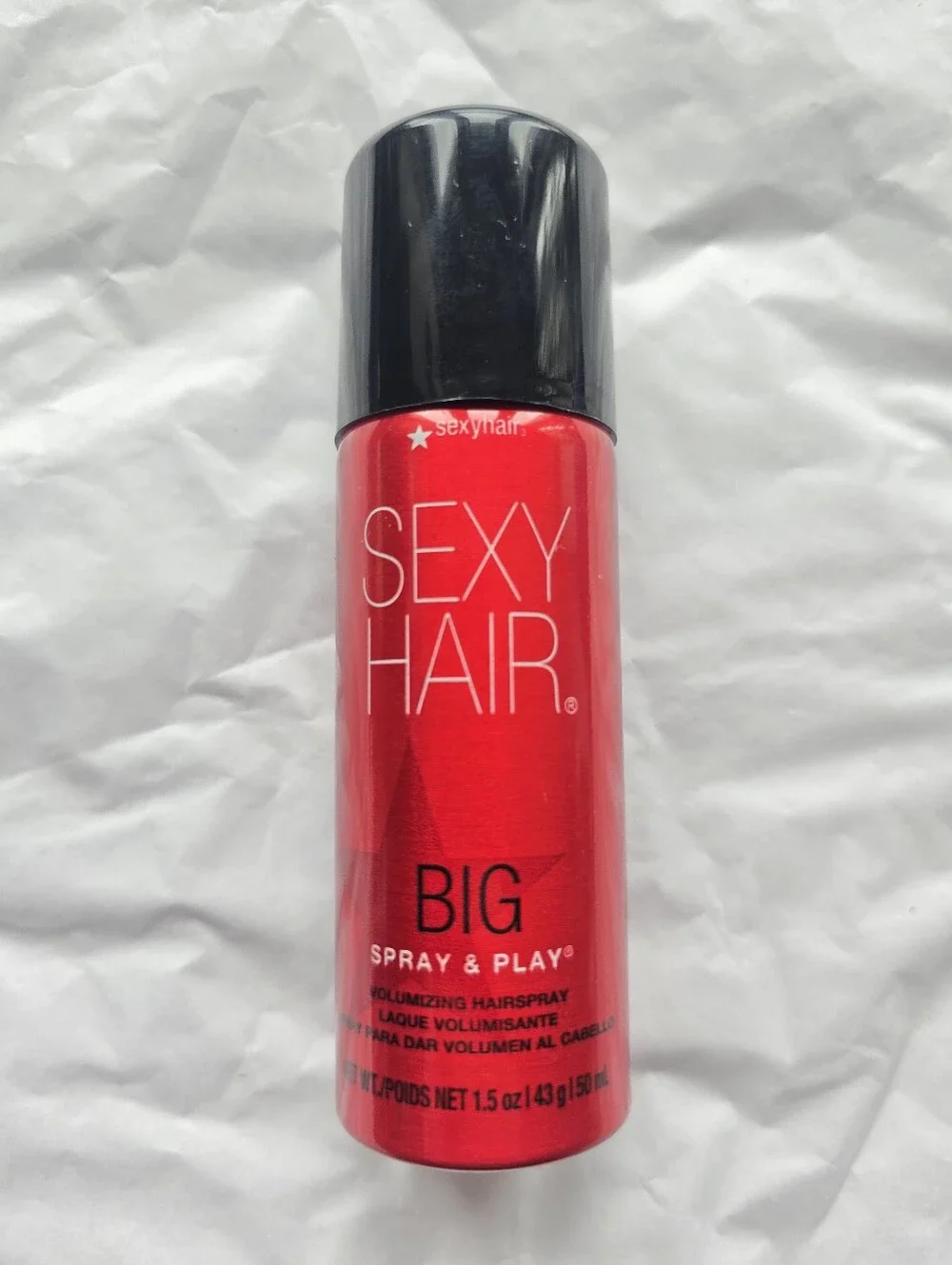 🍒 5/$20 new Sexy Hair Big Spray & Play Volumizing Hairspray Travel Luxury Salon